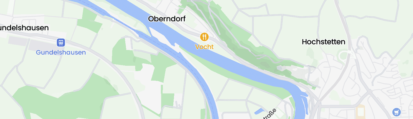 Karte mit dem ungefähren Standort