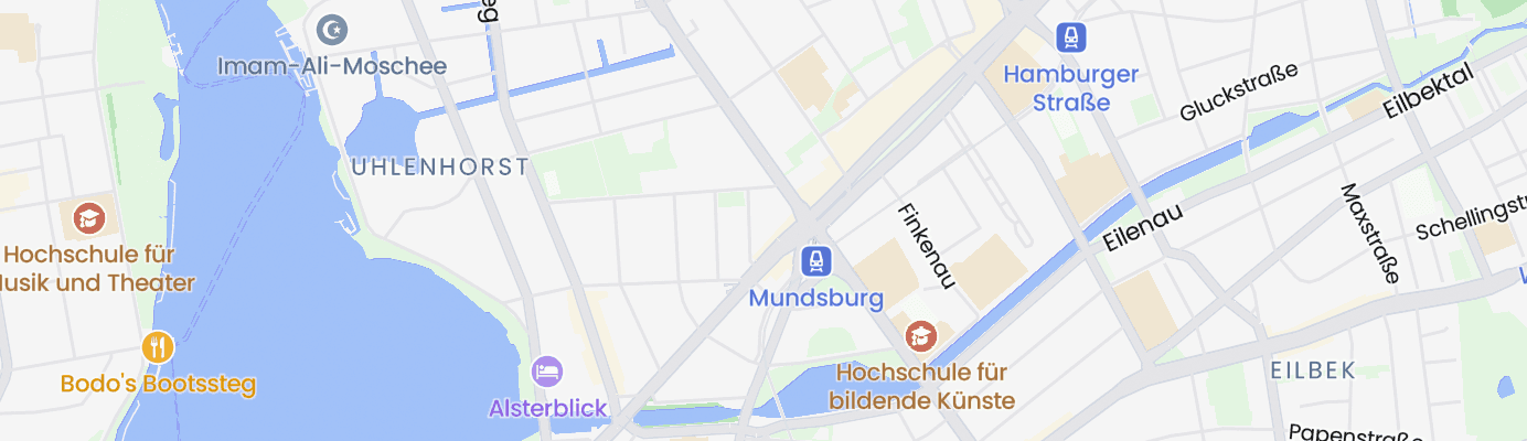 Karte mit dem ungefähren Standort