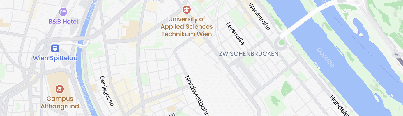 Karte mit dem ungefähren Standort