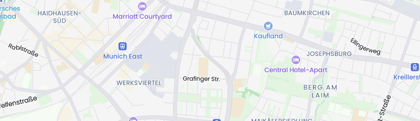 Karte mit dem ungefähren Standort