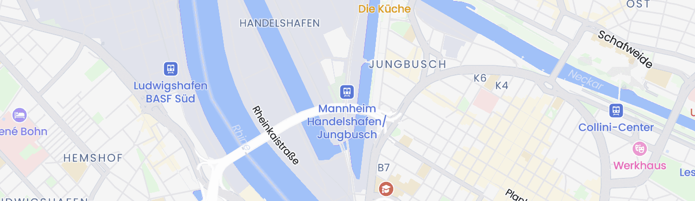 Map showing the approximate location