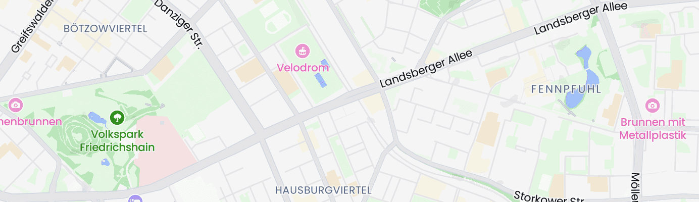 Karte mit dem ungefähren Standort