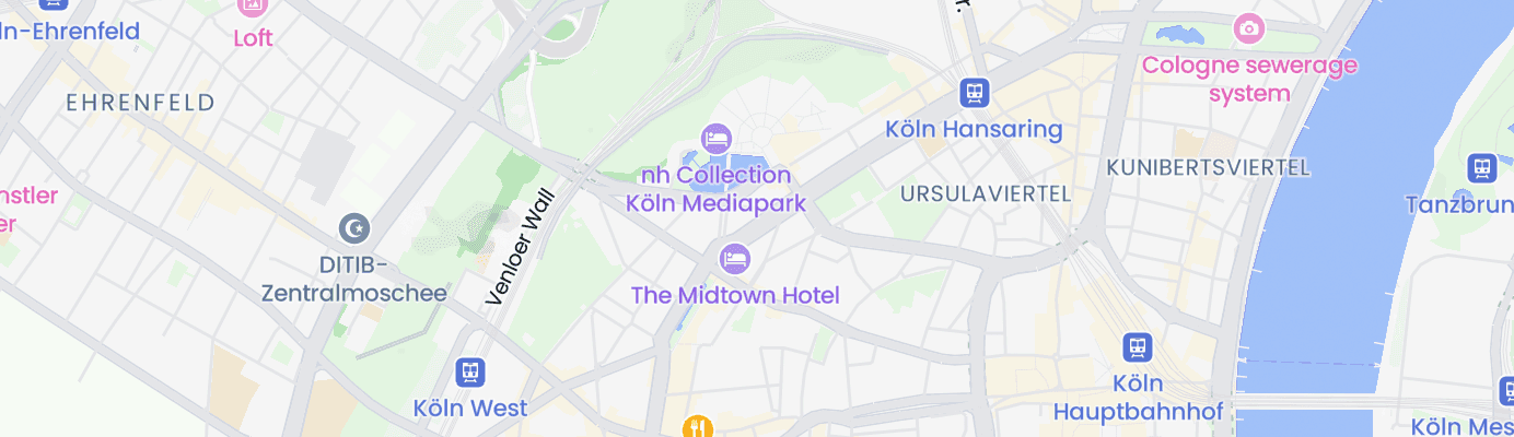 Karte mit dem ungefähren Standort
