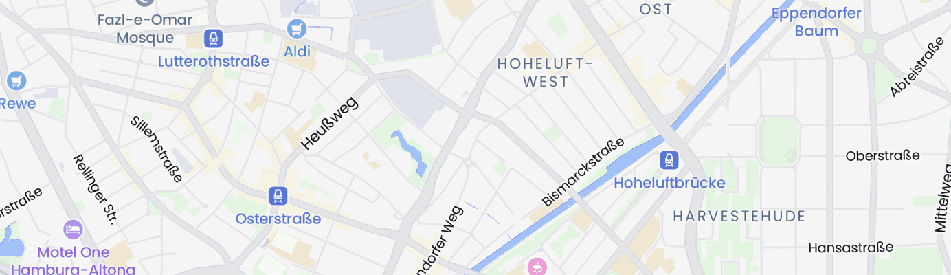 Karte mit dem ungefähren Standort