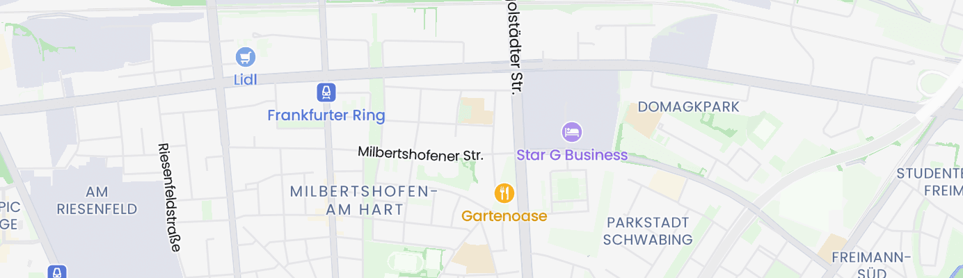 Karte mit dem ungefähren Standort