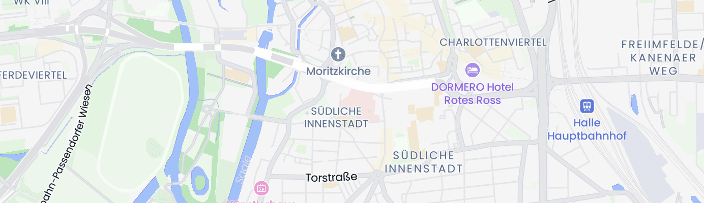 Karte mit dem ungefähren Standort