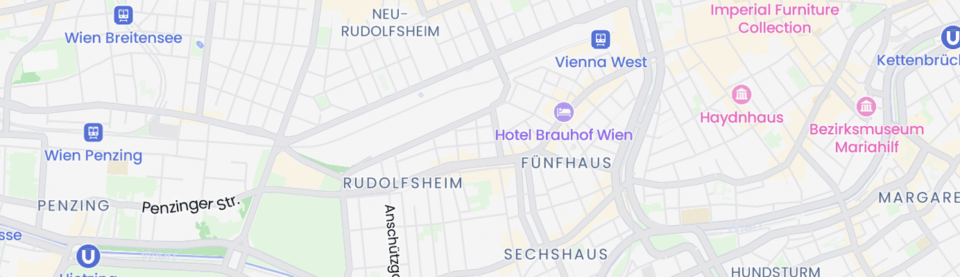 Karte mit dem ungefähren Standort