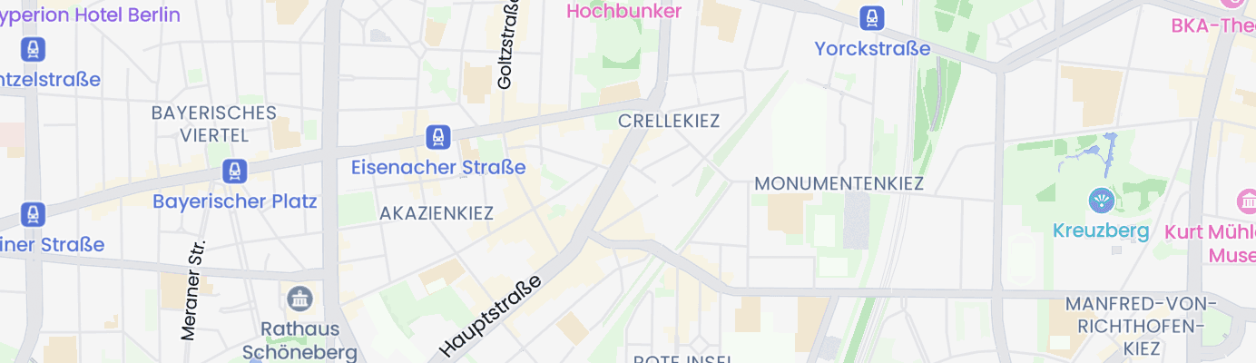 Karte mit dem ungefähren Standort