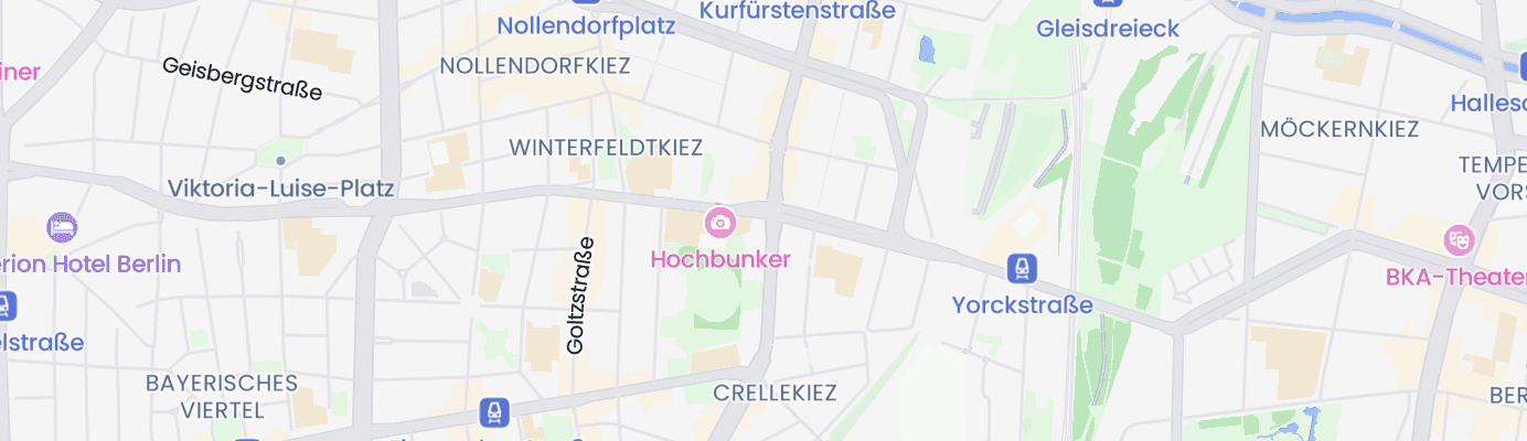 Karte mit dem ungefähren Standort