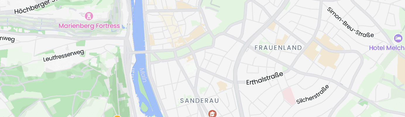 Karte mit dem ungefähren Standort