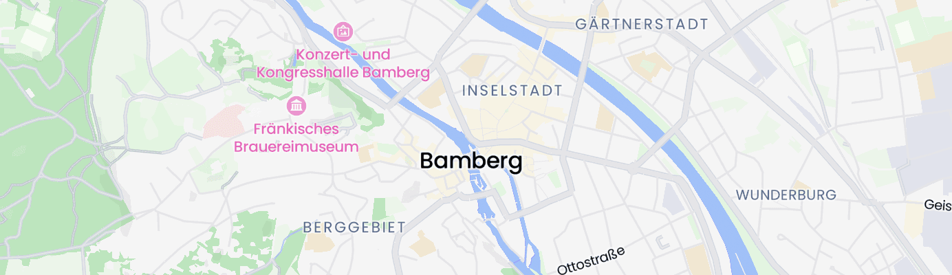 Karte mit dem ungefähren Standort