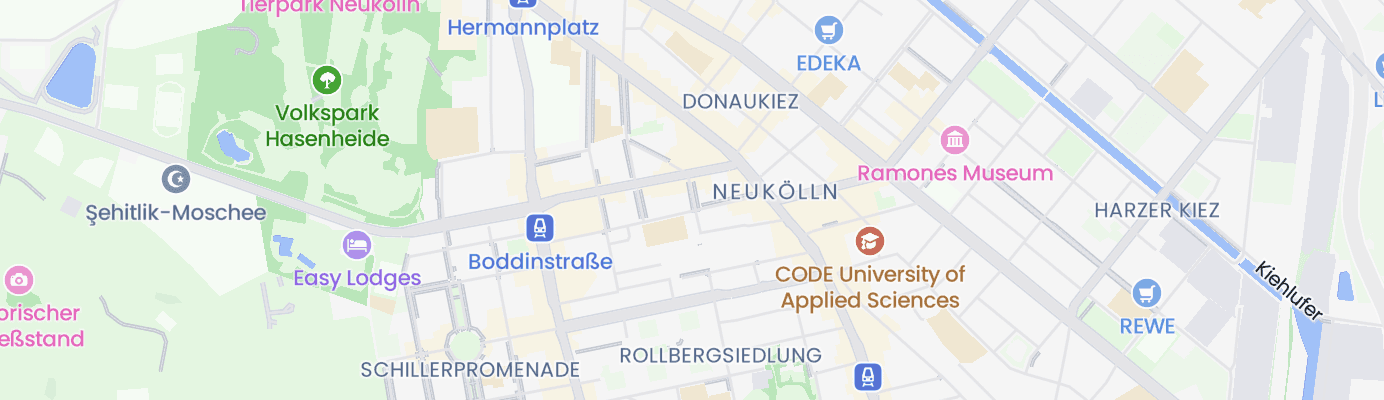 Karte mit dem ungefähren Standort