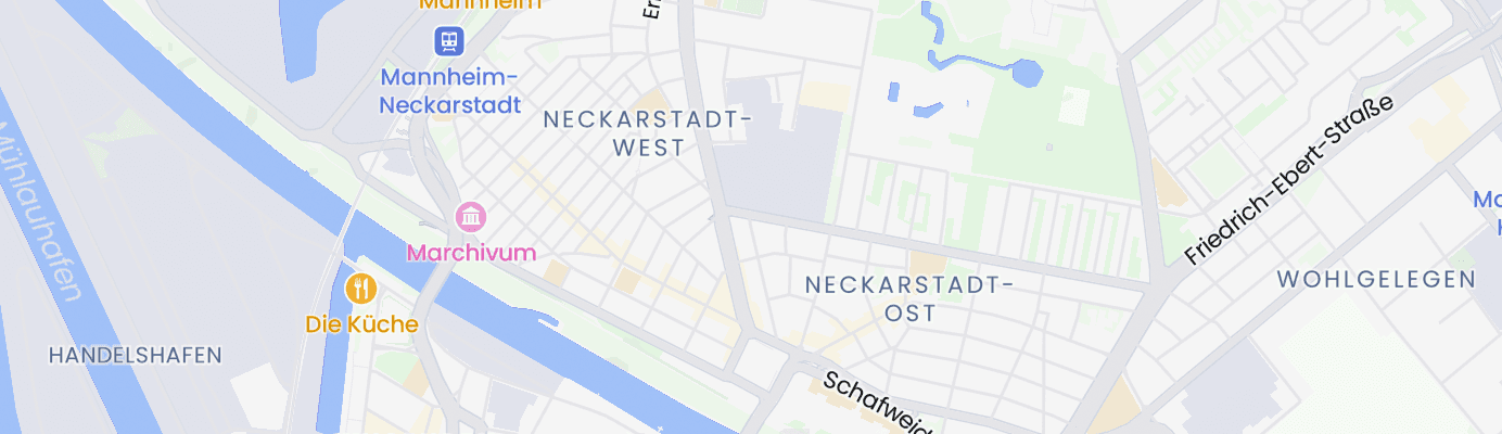Karte mit dem ungefähren Standort
