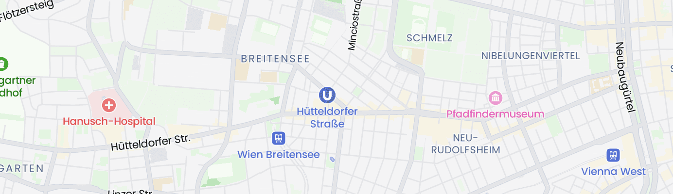 Karte mit dem ungefähren Standort