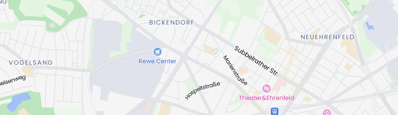 Karte mit dem ungefähren Standort