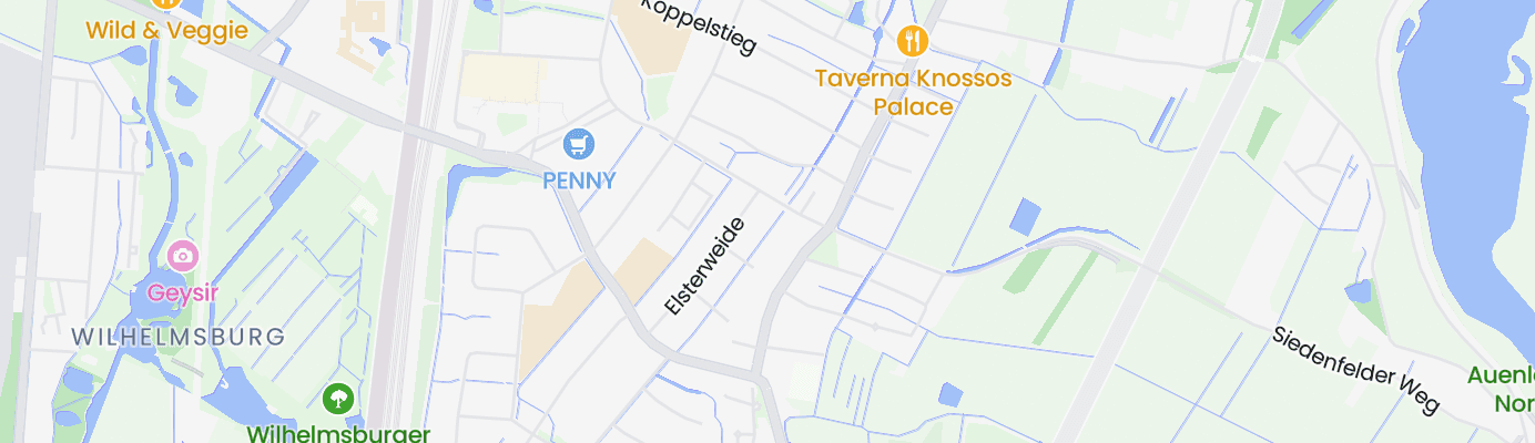 Karte mit dem ungefähren Standort