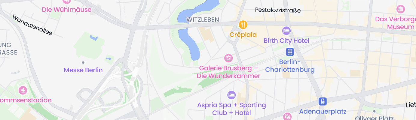 Karte mit dem ungefähren Standort