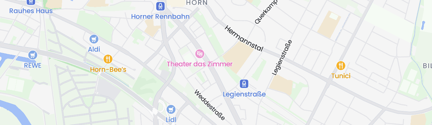 Karte mit dem ungefähren Standort