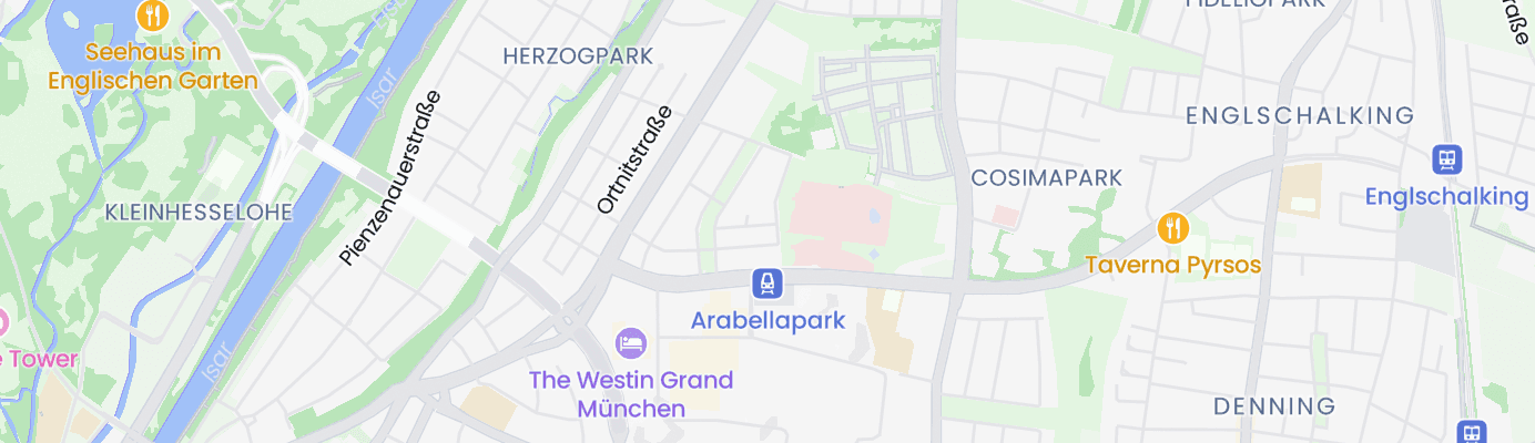 Karte mit dem ungefähren Standort