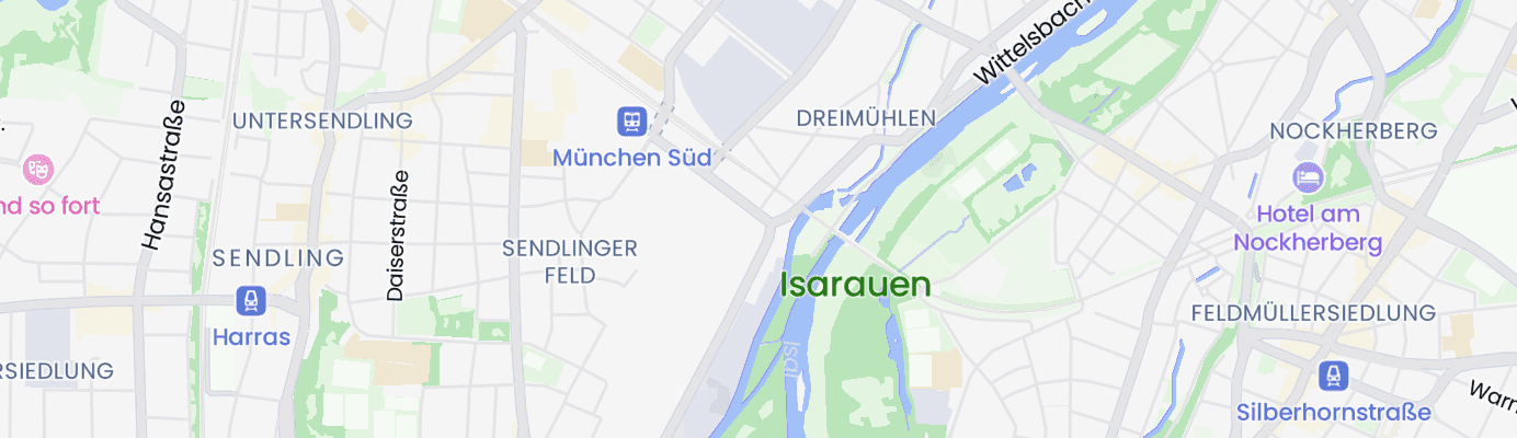 Karte mit dem ungefähren Standort