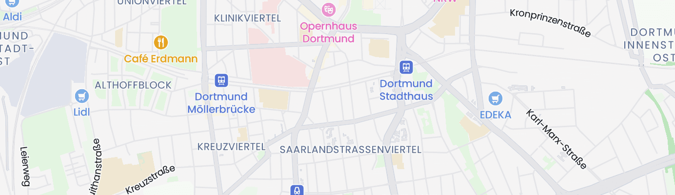 Karte mit dem ungefähren Standort