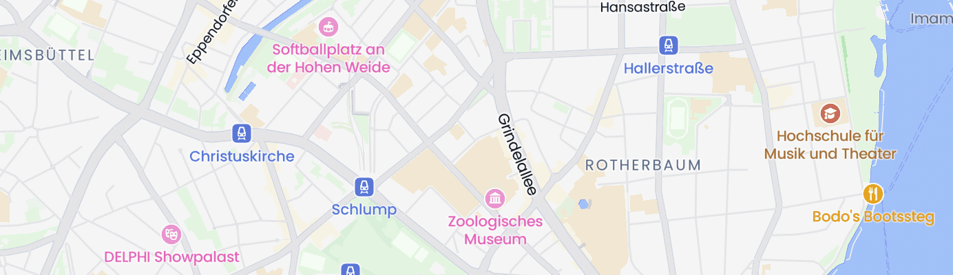 Karte mit dem ungefähren Standort