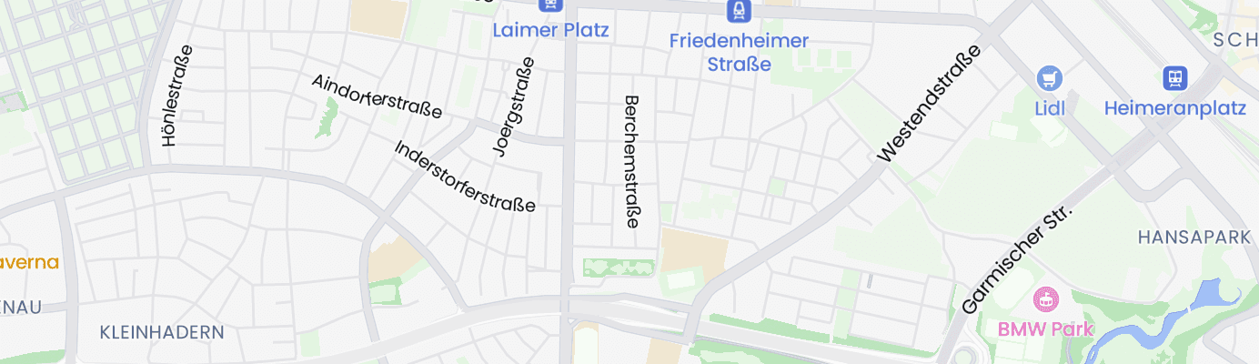 Karte mit dem ungefähren Standort