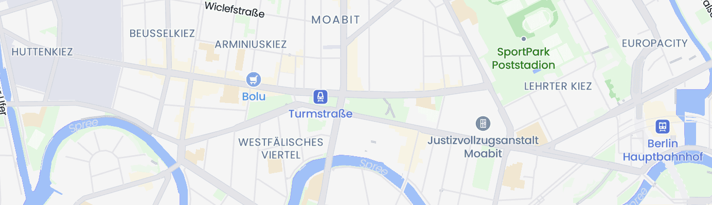 Karte mit dem ungefähren Standort