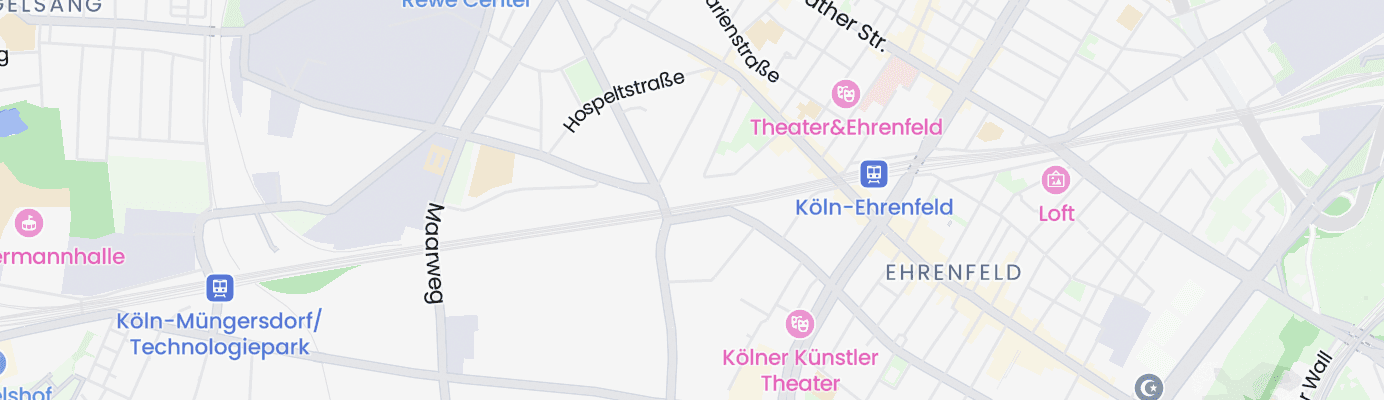 Karte mit dem ungefähren Standort