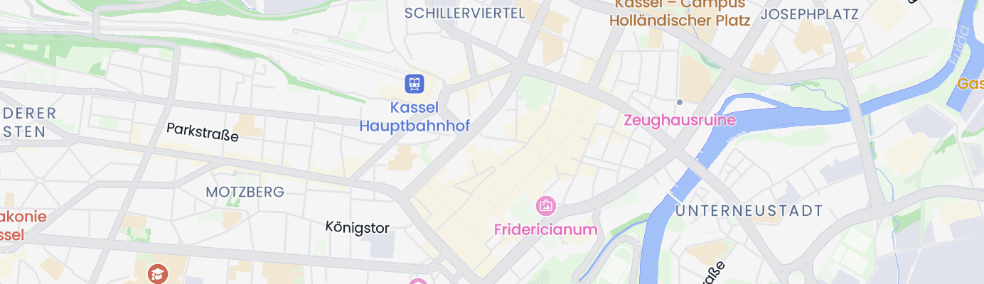 Karte mit dem ungefähren Standort
