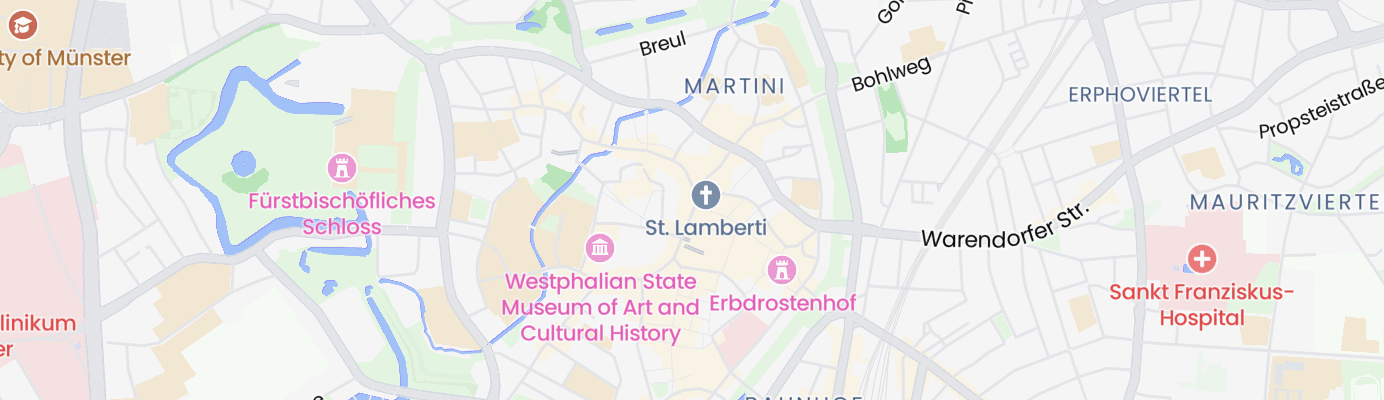 Map showing the approximate location