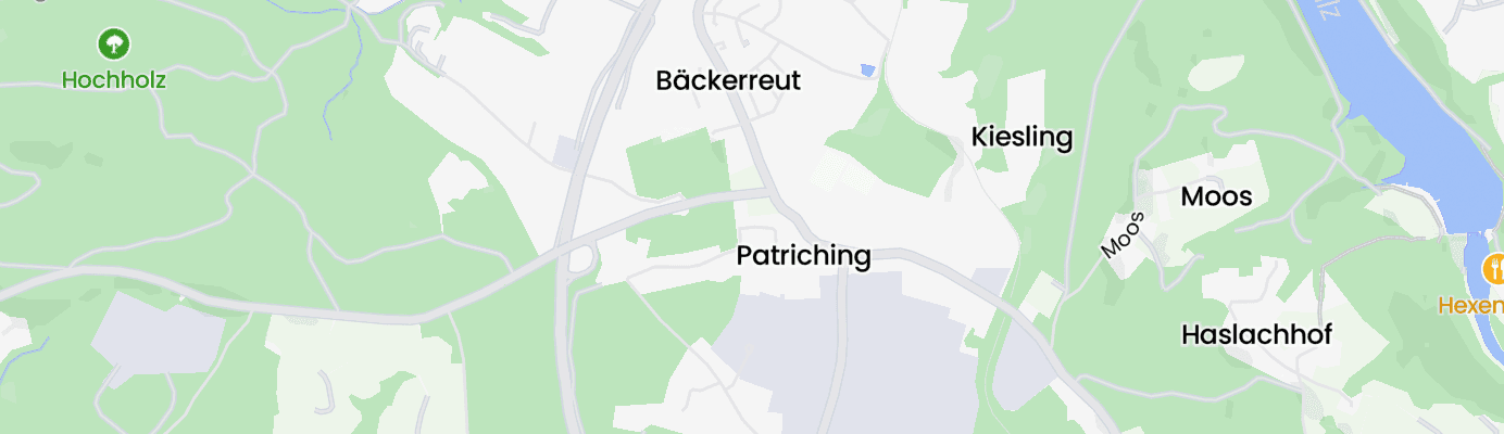 Karte mit dem ungefähren Standort