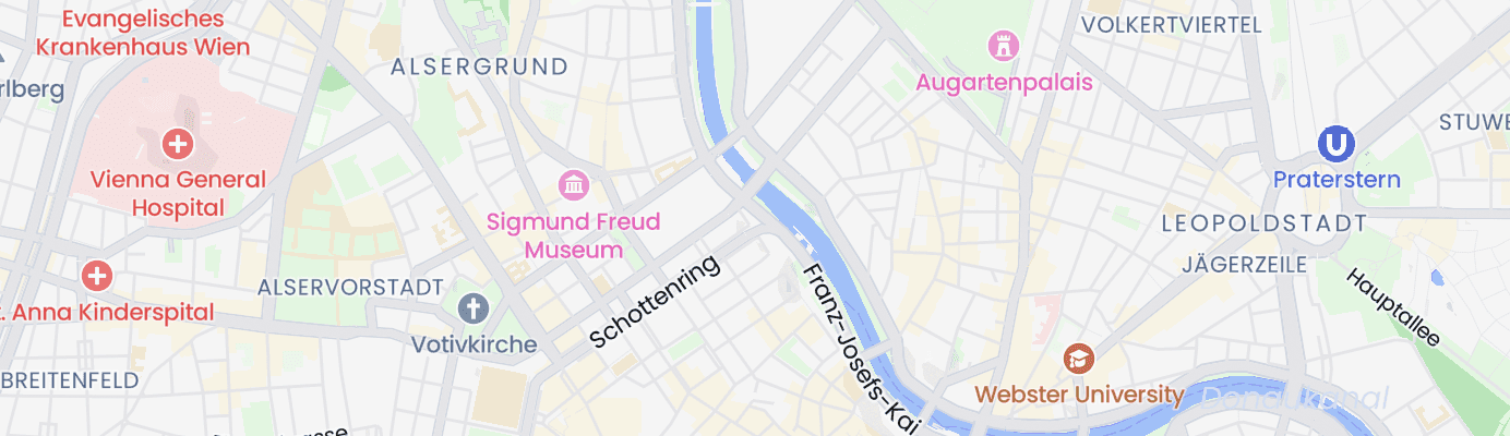 Karte mit dem ungefähren Standort