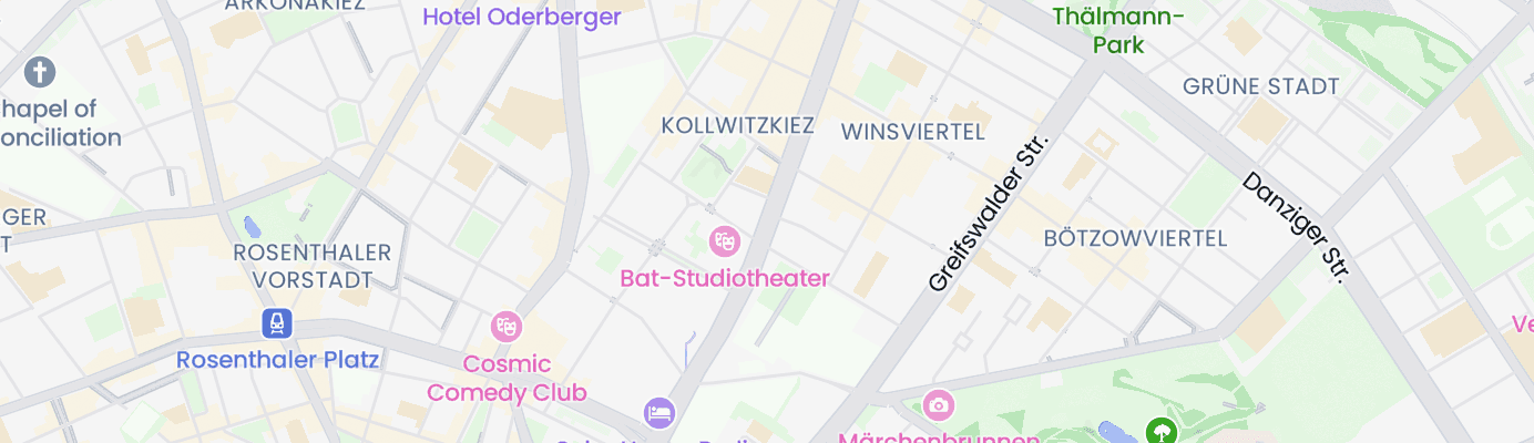 Map showing the approximate location