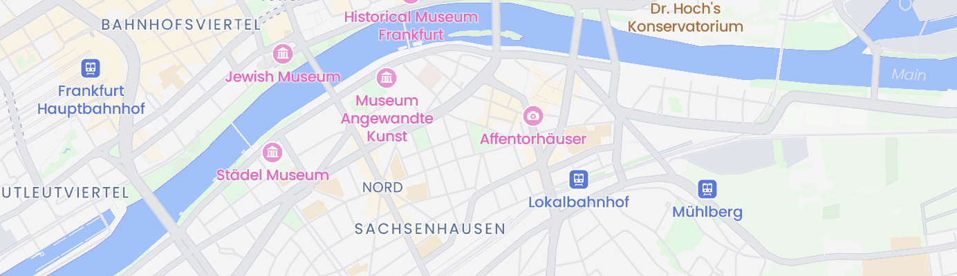 Karte mit dem ungefähren Standort
