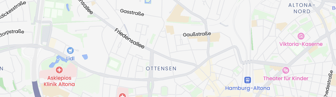 Karte mit dem ungefähren Standort