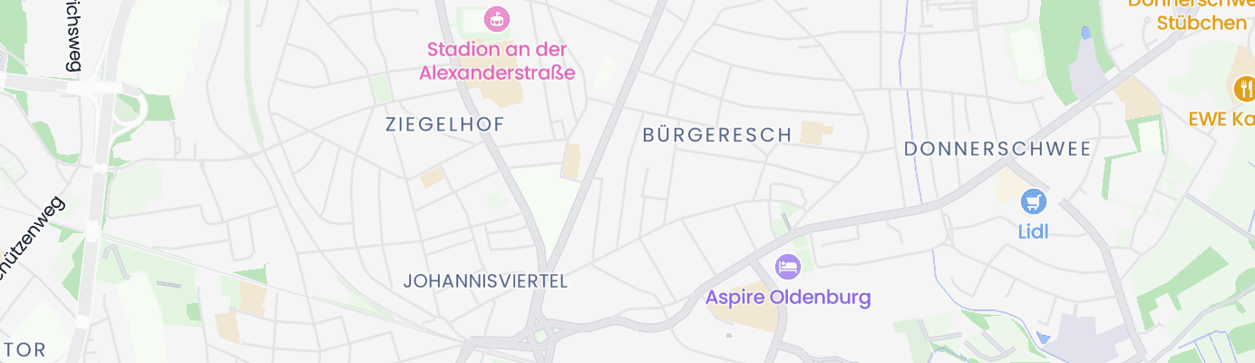 Karte mit dem ungefähren Standort