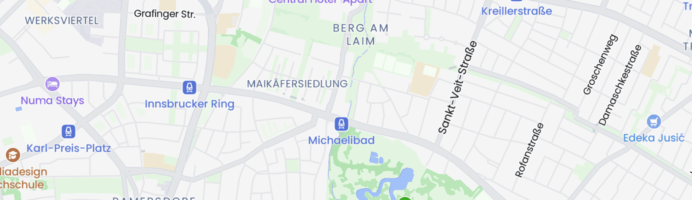 Karte mit dem ungefähren Standort