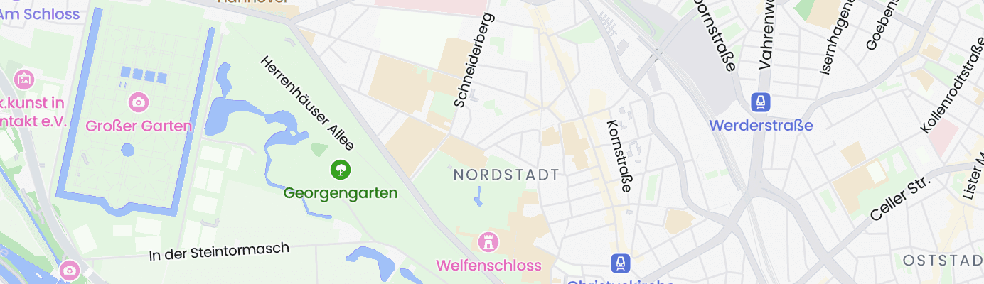 Karte mit dem ungefähren Standort
