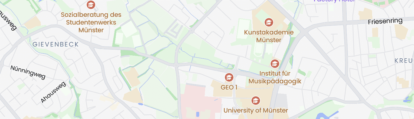 Karte mit dem ungefähren Standort