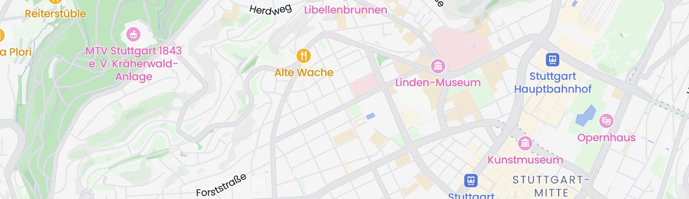 Karte mit dem ungefähren Standort
