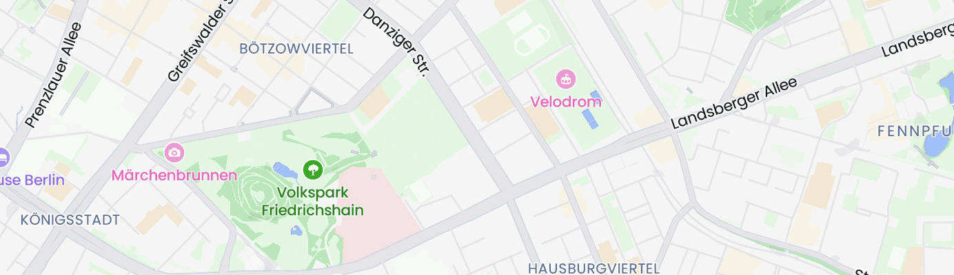 Karte mit dem ungefähren Standort