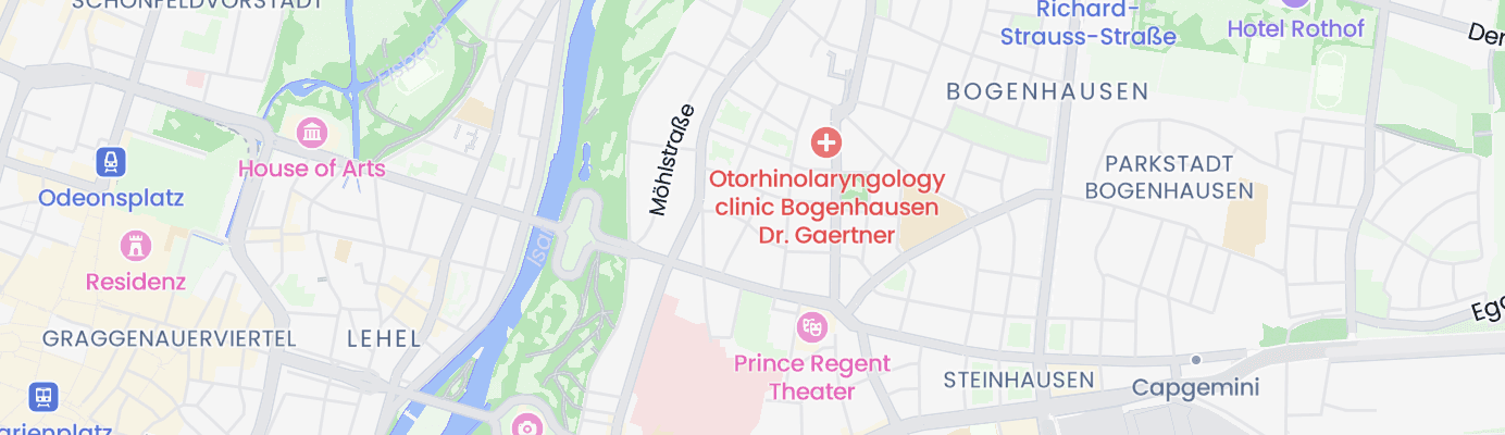 Karte mit dem ungefähren Standort
