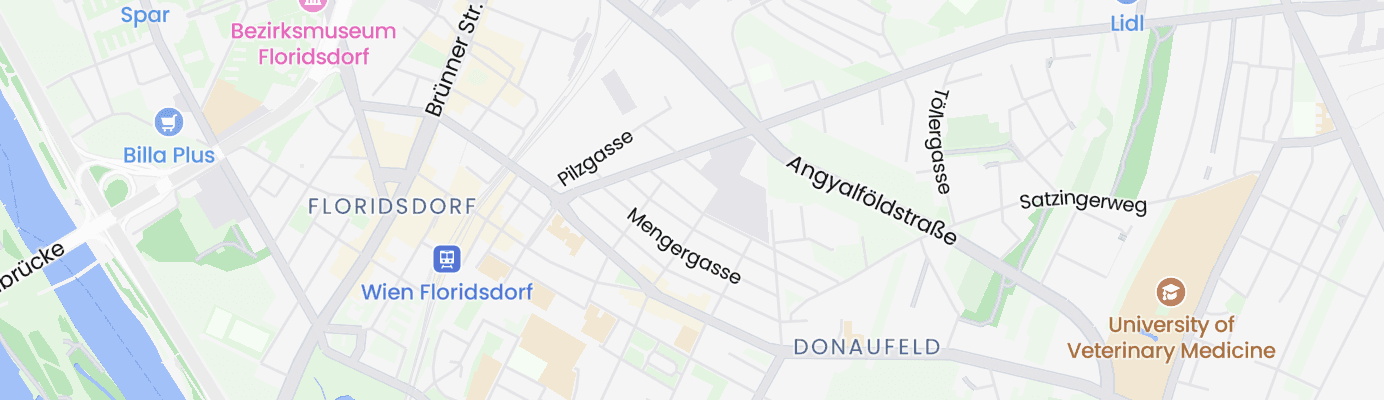 Karte mit dem ungefähren Standort