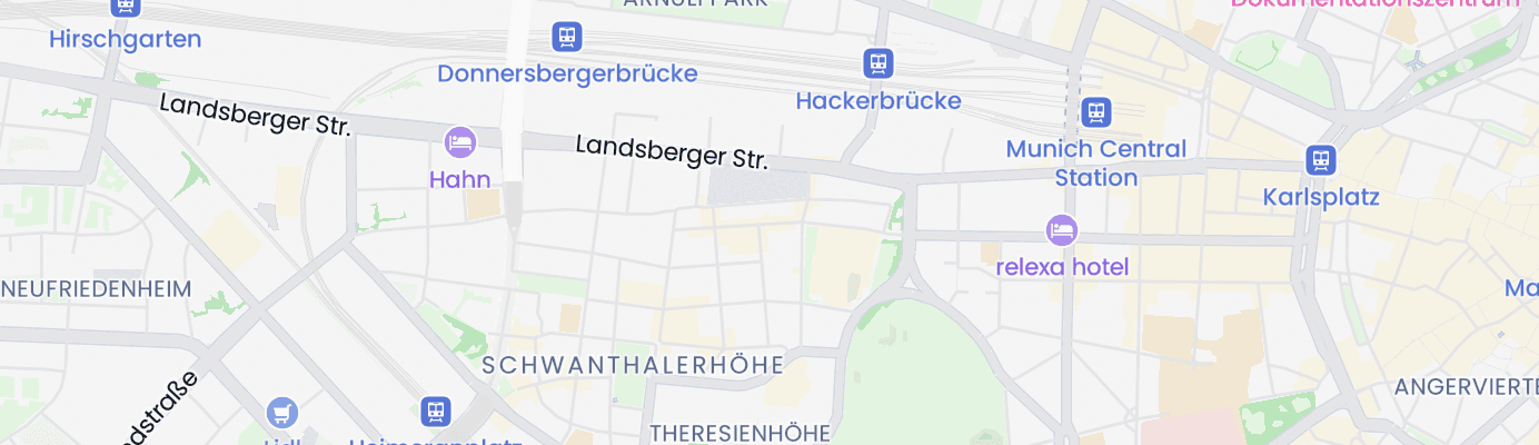 Karte mit dem ungefähren Standort