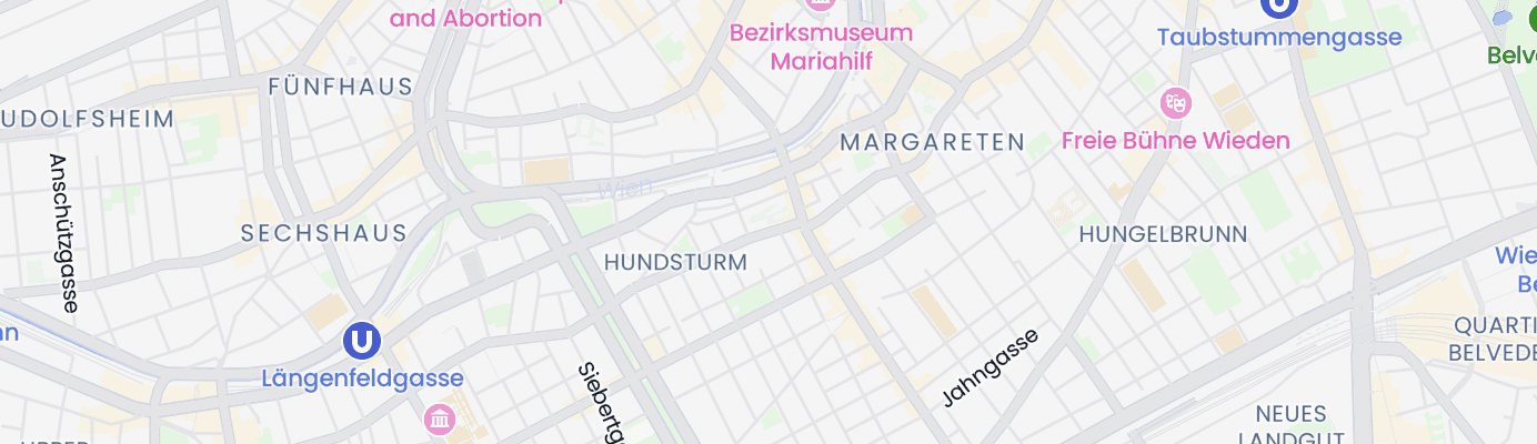 Karte mit dem ungefähren Standort