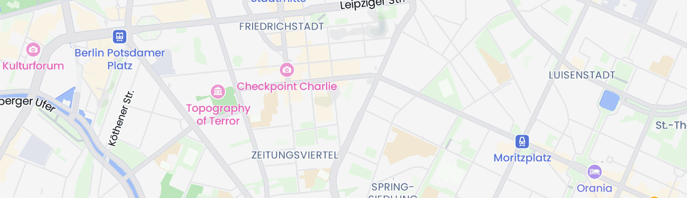 Karte mit dem ungefähren Standort