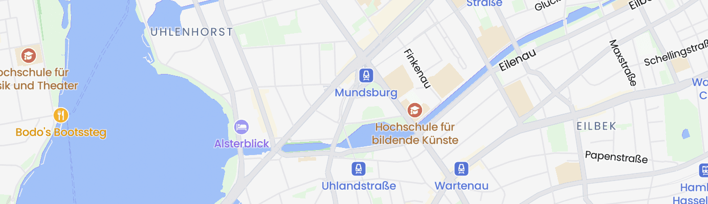 Karte mit dem ungefähren Standort