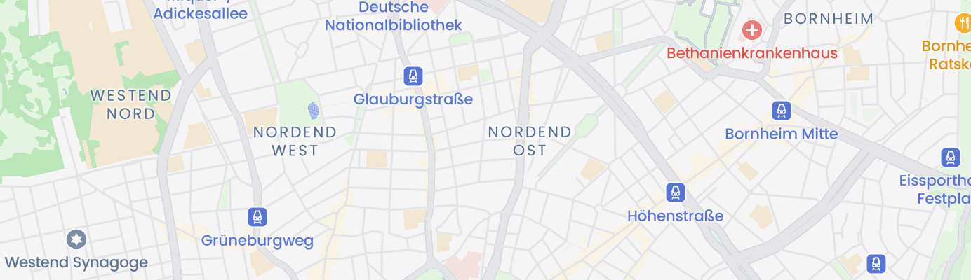 Karte mit dem ungefähren Standort