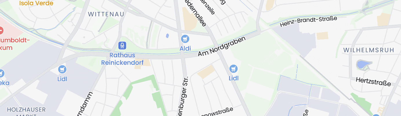 Karte mit dem ungefähren Standort